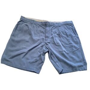 Men's Tommy Bahama Size 44 100% Silk Blue Bermuda Shorts with Wash Wear